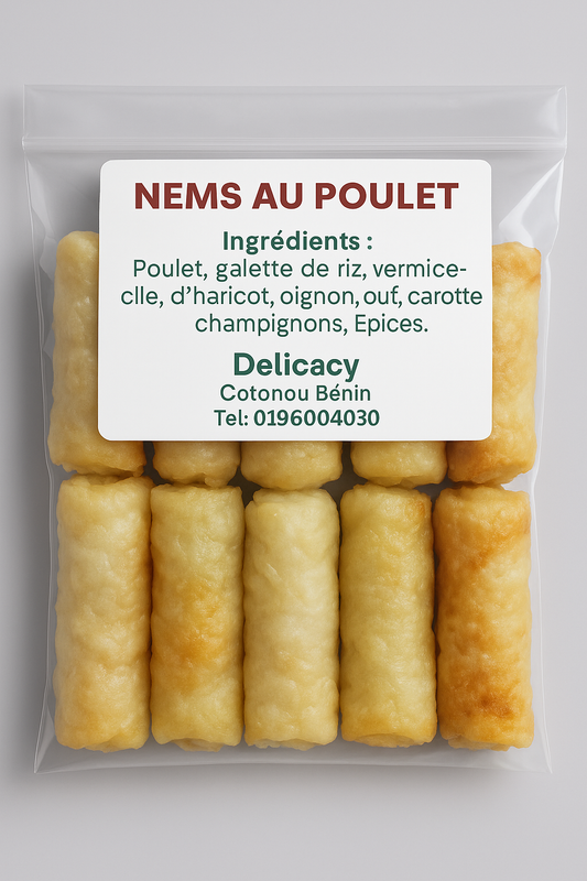 nems au poulet