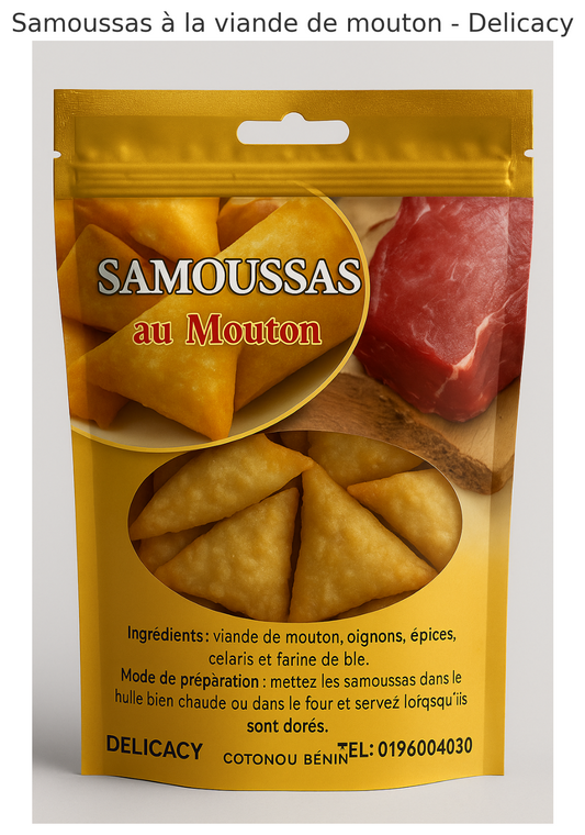 samoussa a la viande de mouton